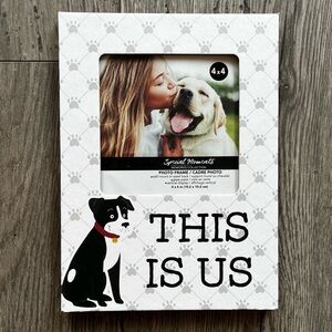 Special Moments Memories Collection This Is Us Dog Pet Picture Frame Square 4x4